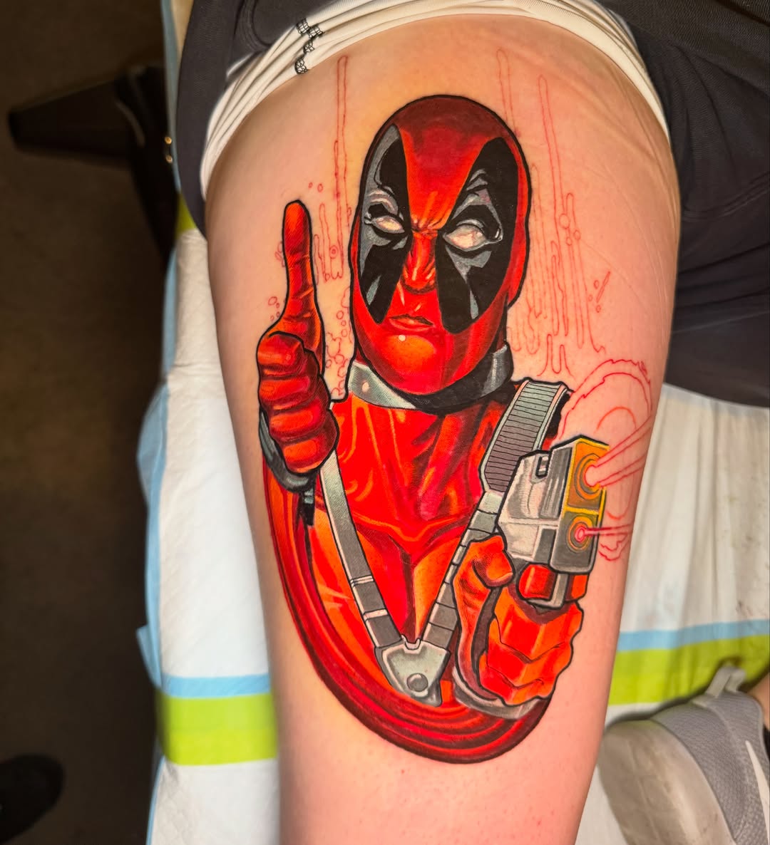 Tattoo by @tattoosbybacon โ realism, new_school