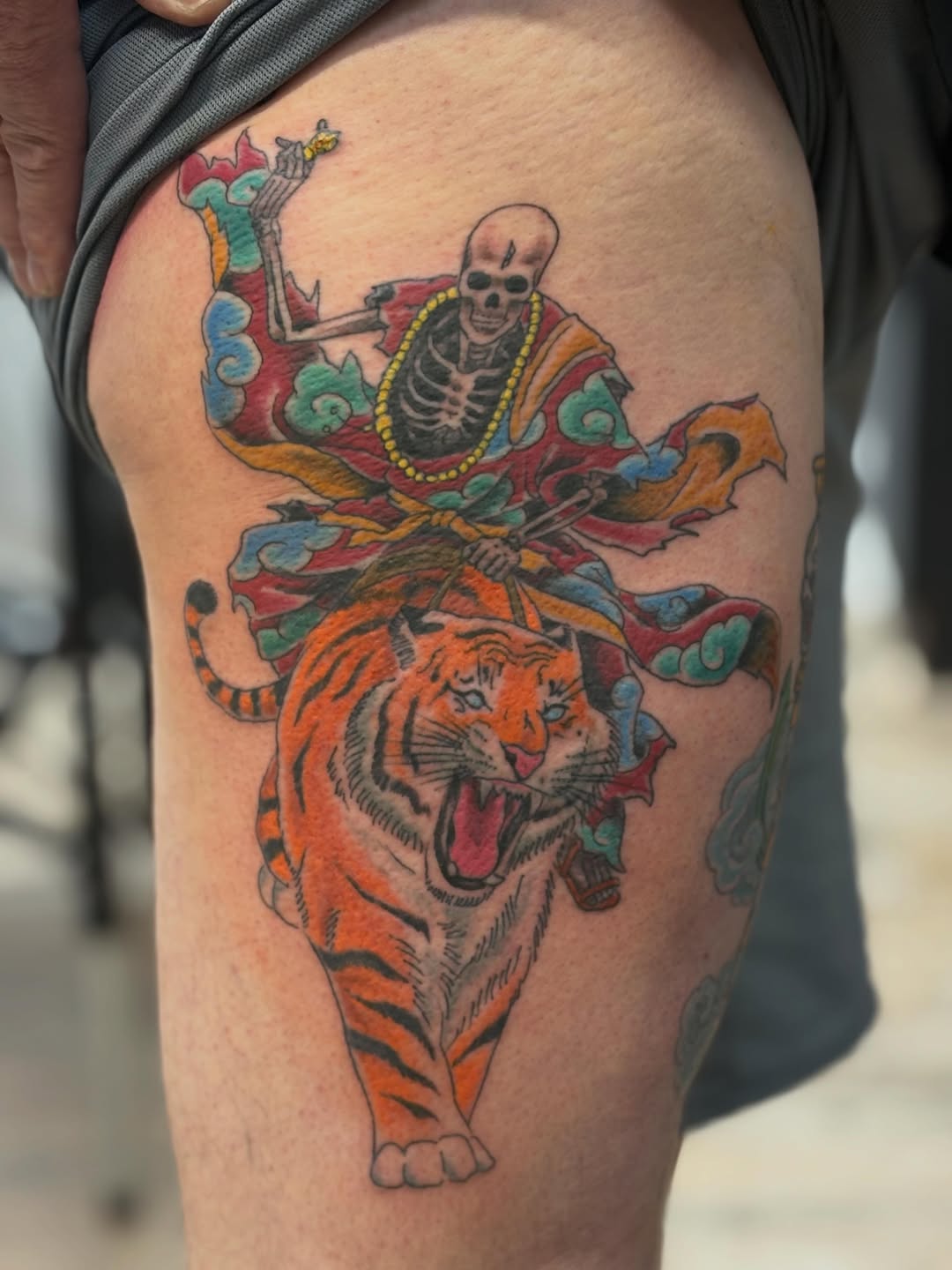 Tattoo by @dustintouchton — japanese_irezumi, neo_traditional