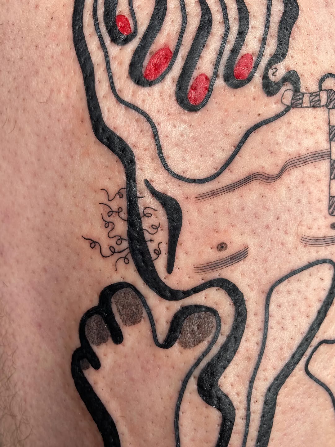 Tattoo by @sirpluswherehouse — blackwork, fine_line