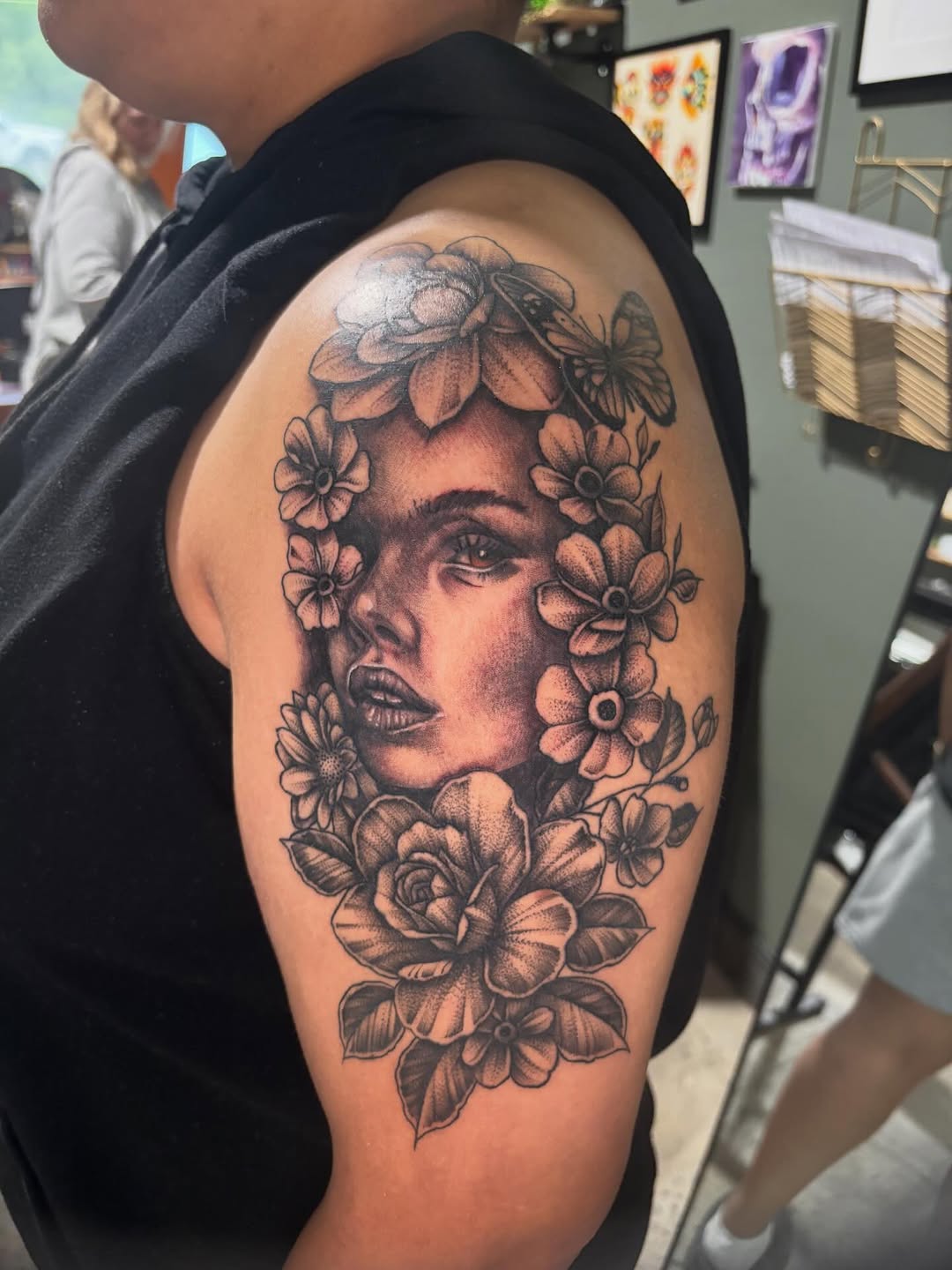 Tattoo by @dylans.tattoo — black_and_grey, realism