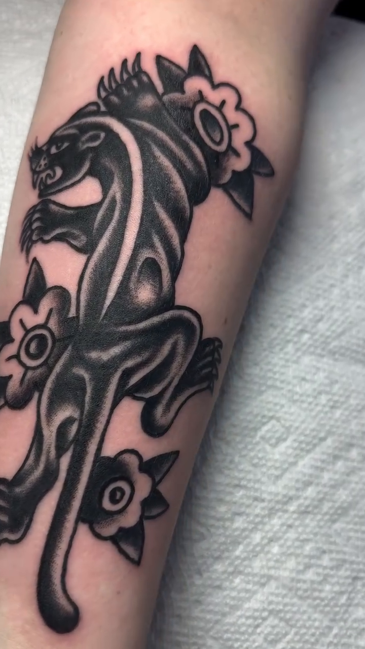 Tattoo by @leahjoytat2 โ american_traditional, black_and_grey