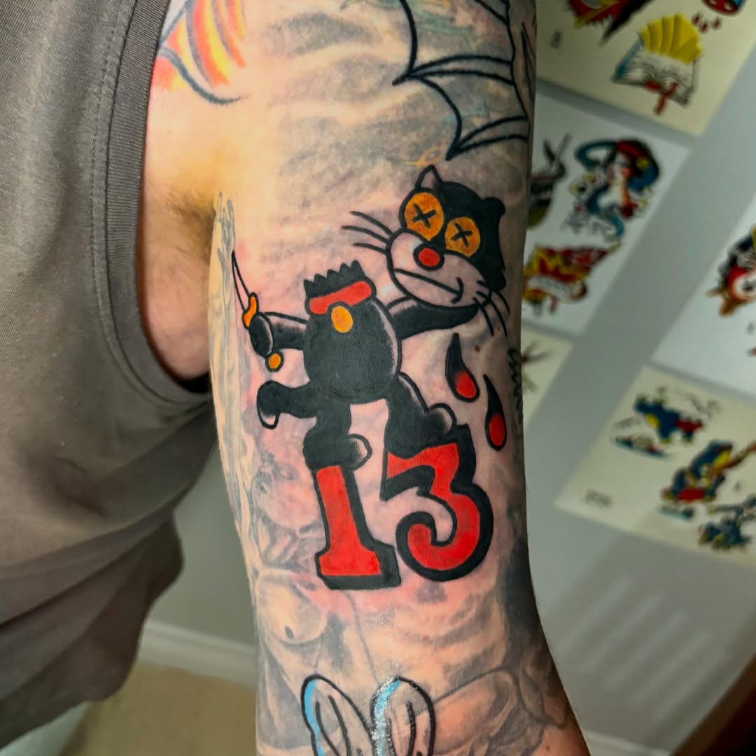 Tattoo by @tattoobraedon โ american_traditional