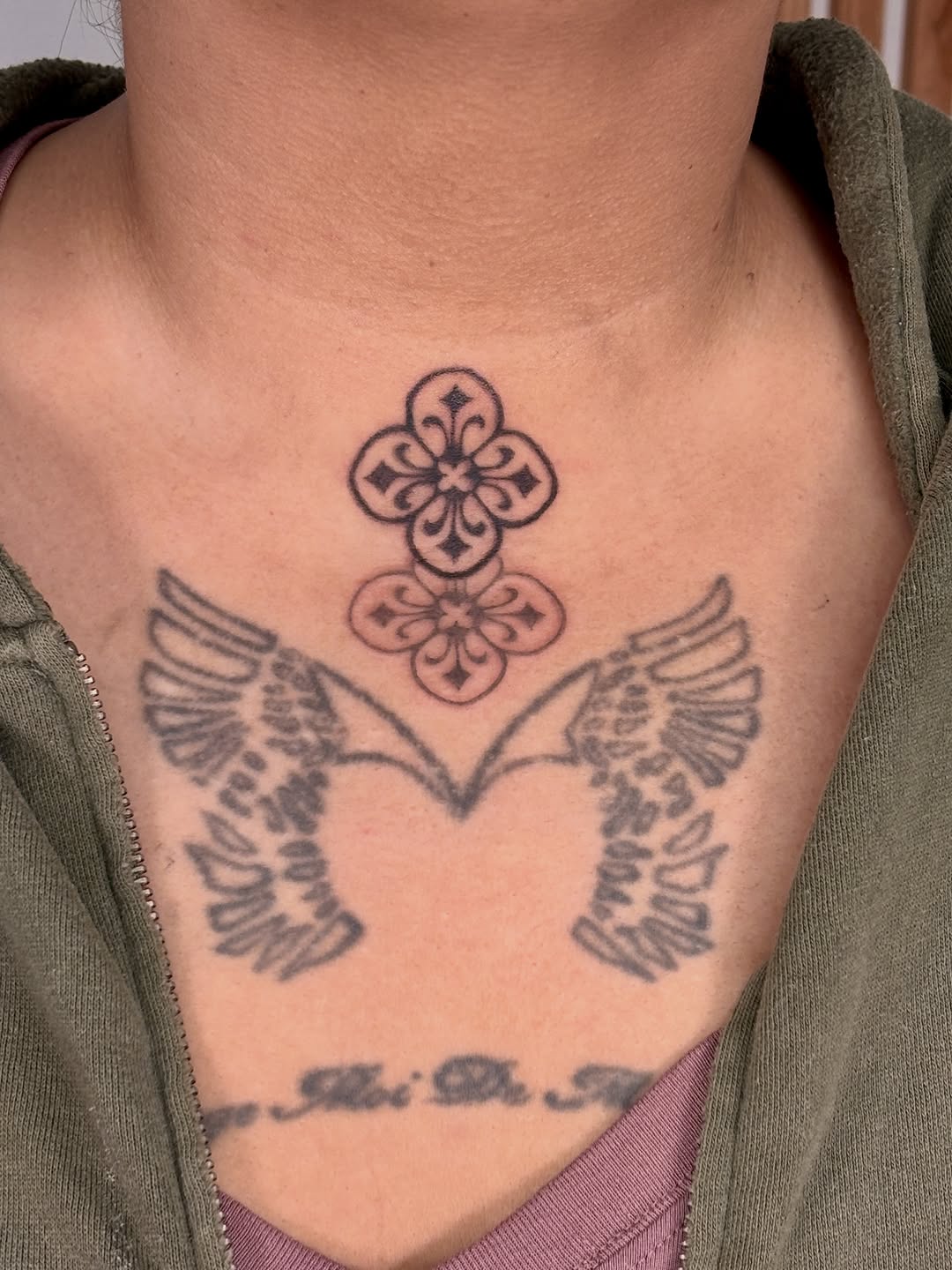 Tattoo by @maddietattie โ black_and_grey, ornamental
