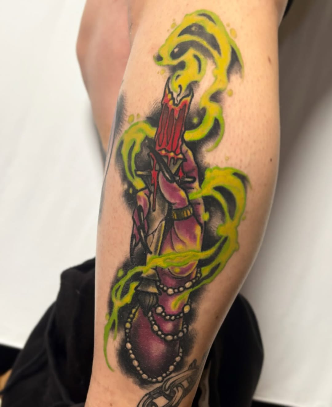 Tattoo by @rbornetattoo — trash_polka