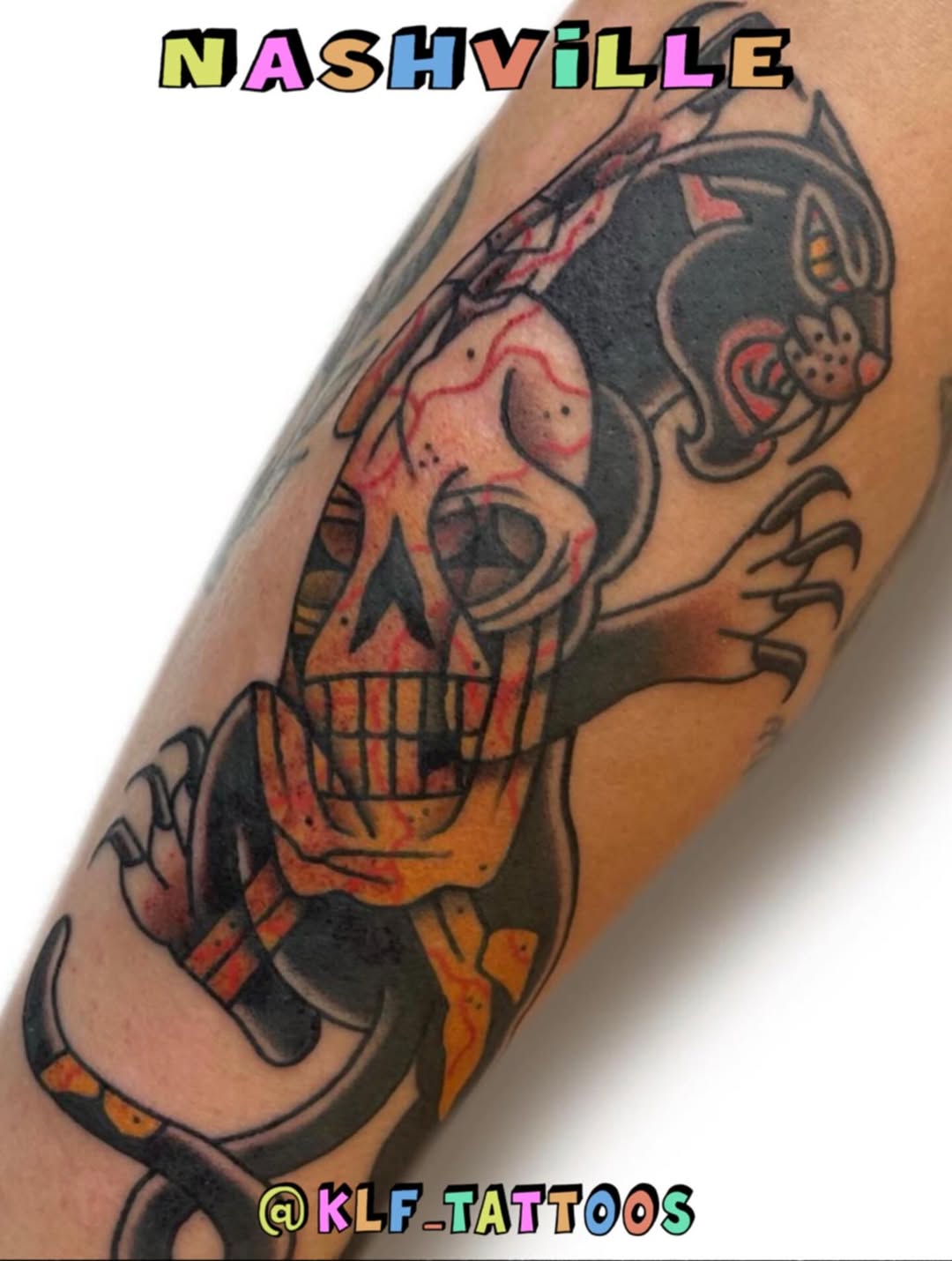 Tattoo by @klf_tattoos — american_traditional, illustrative