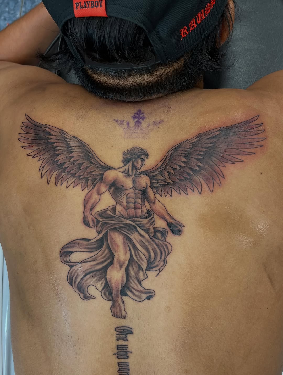 Tattoo by @artinjections667 — black_and_grey, realism