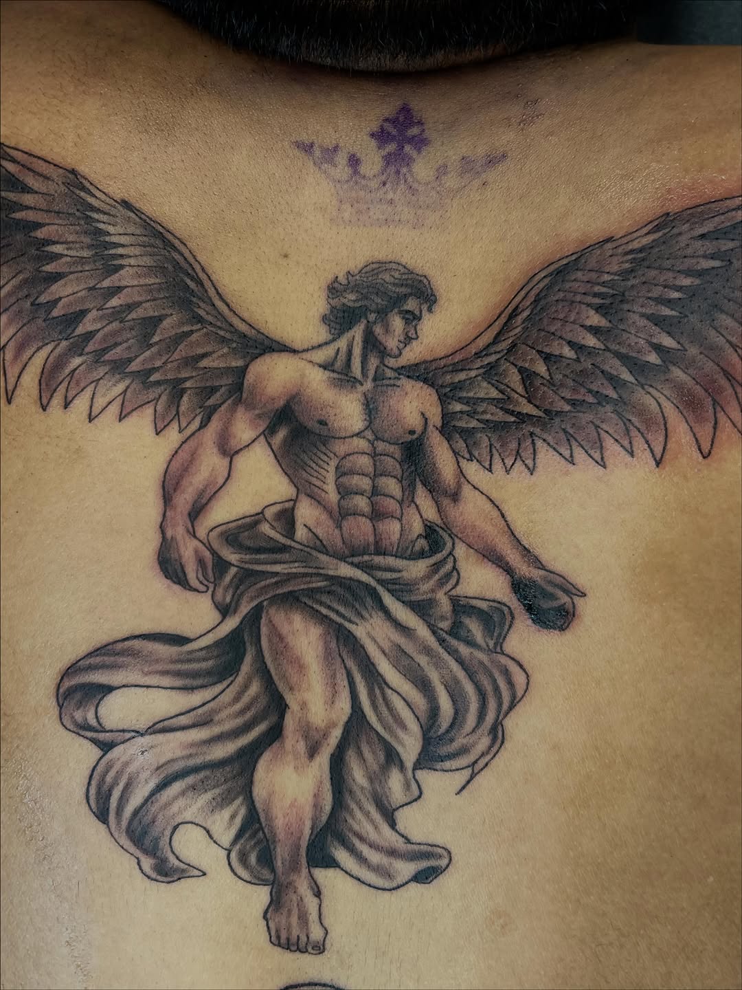 Tattoo by @artinjections667 — black_and_grey