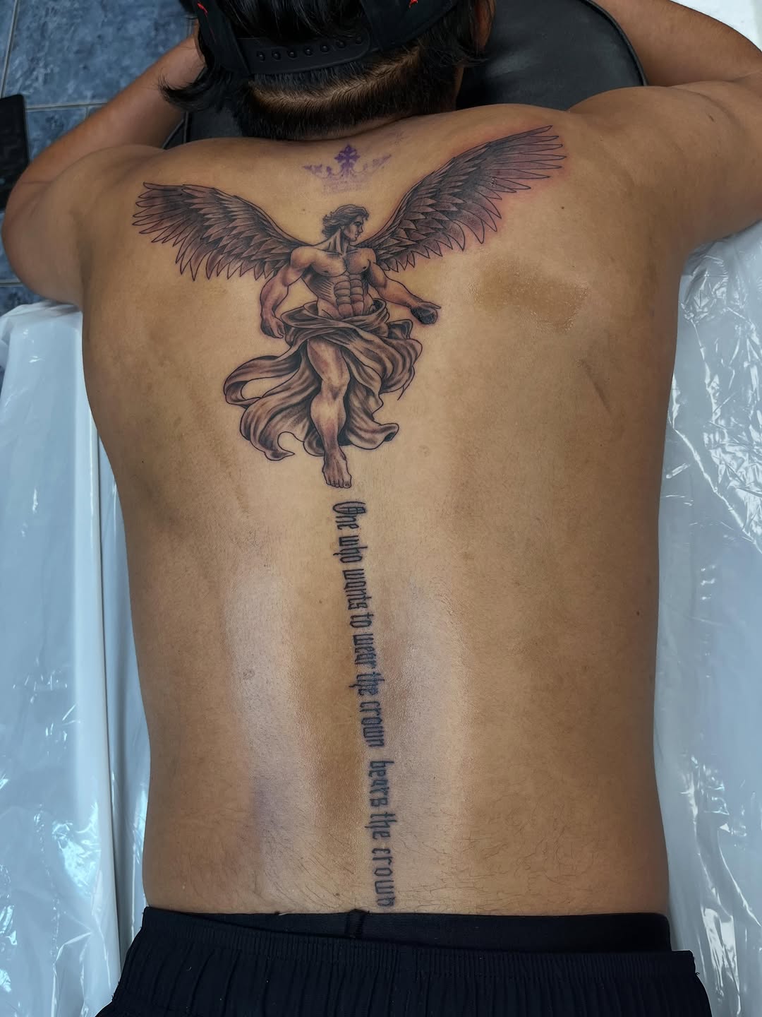 Tattoo by @artinjections667 — black_and_grey
