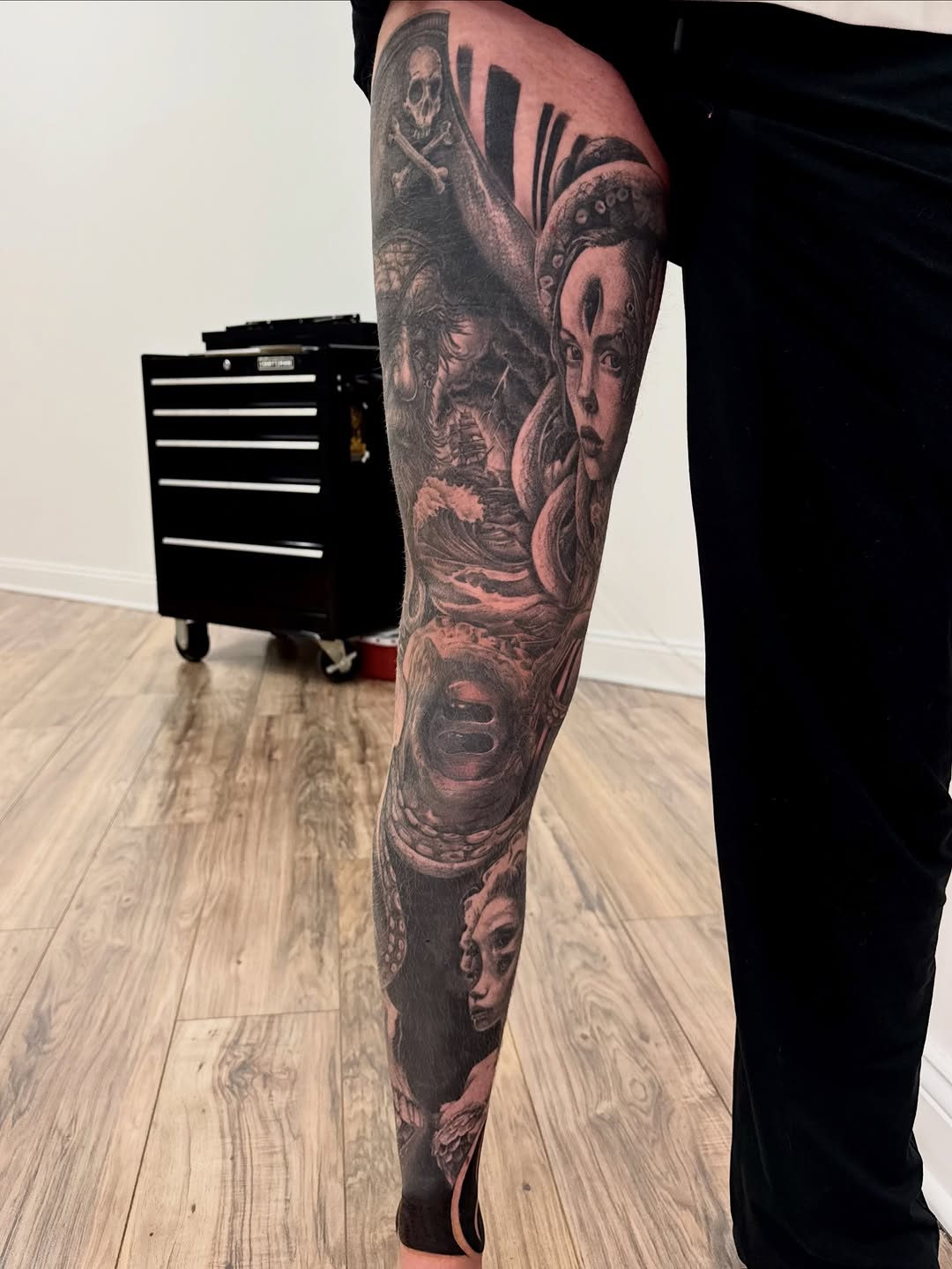 Tattoo by @kodymillertattoos β dark_realism, illustrative