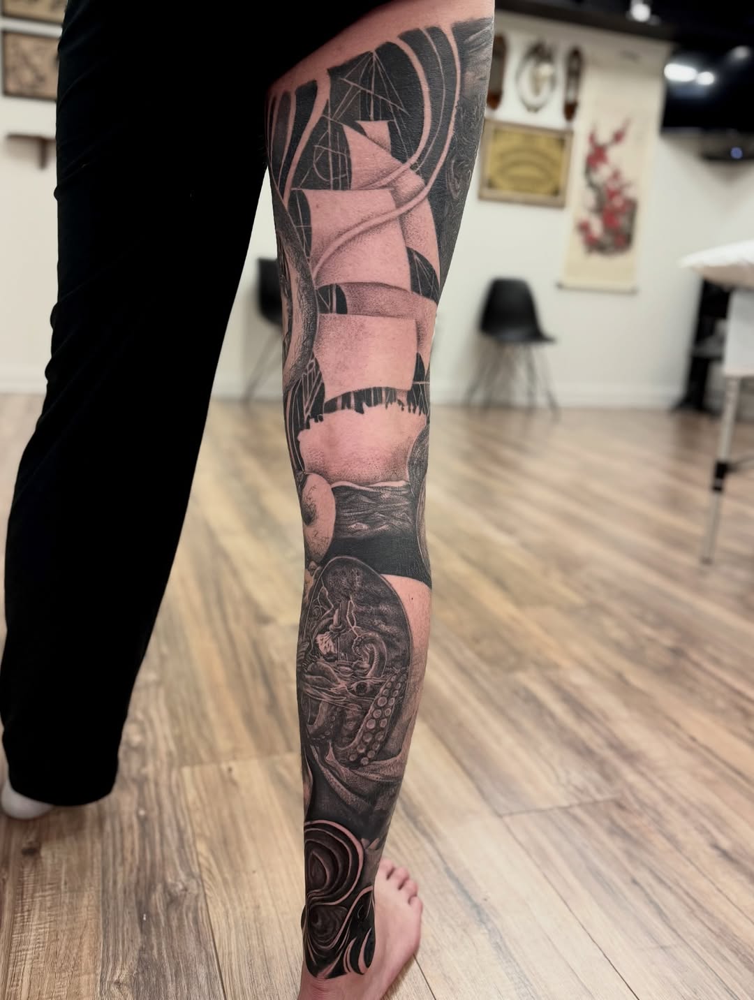 Tattoo by @kodymillertattoos β black_and_grey, illustrative