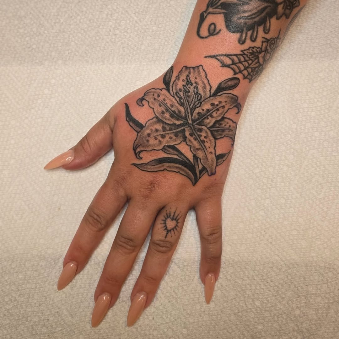 Tattoo by @aarondor — black_and_grey, illustrative