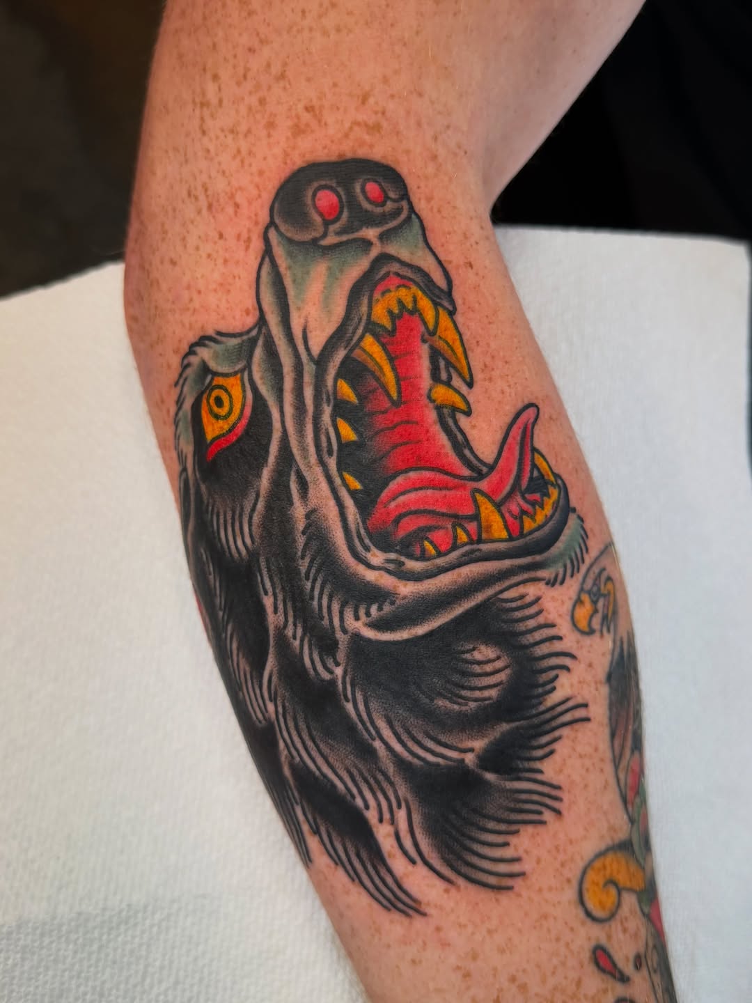 Tattoo by @tattoosbychrismikesell — american_traditional, illustrative