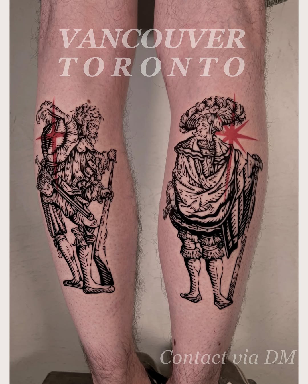 Tattoo by @wonny_wood โ illustrative, blackwork