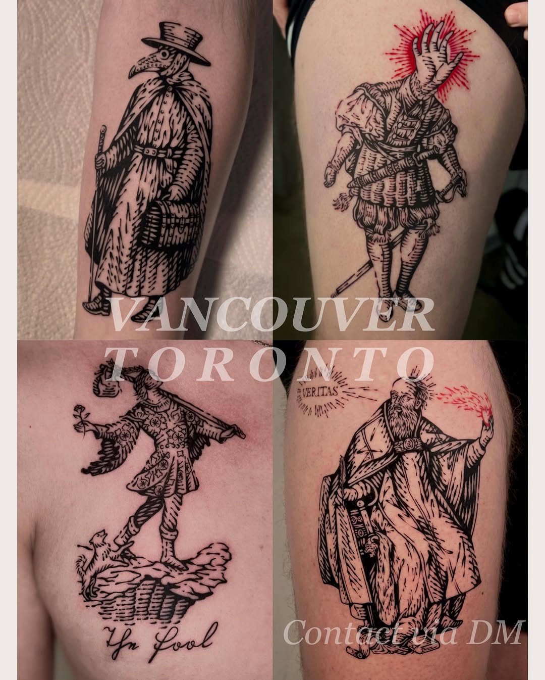 Tattoo by @wonny_wood โ illustrative, blackwork