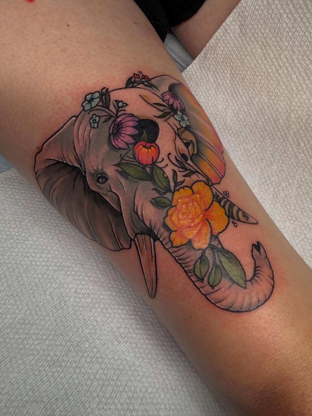 Tattoo by @thesleepyhahas — realism
