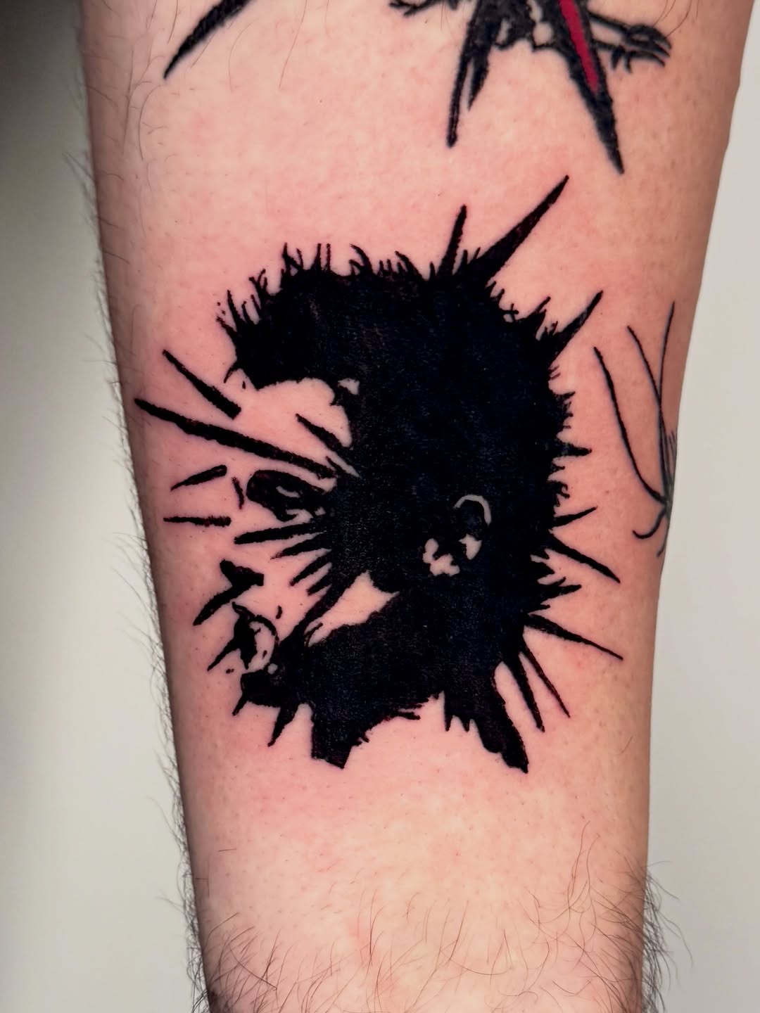 Tattoo by @newdullz_tattoo β blackwork, illustrative