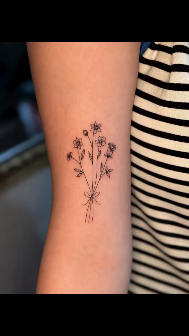 Tattoo by @jamywinters_ink_nails — fine_line, illustrative