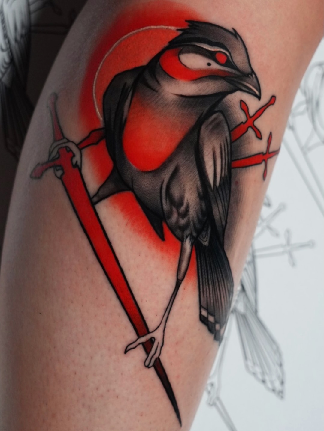 Tattoo by @jaxxkeslerinkk — trash_polka