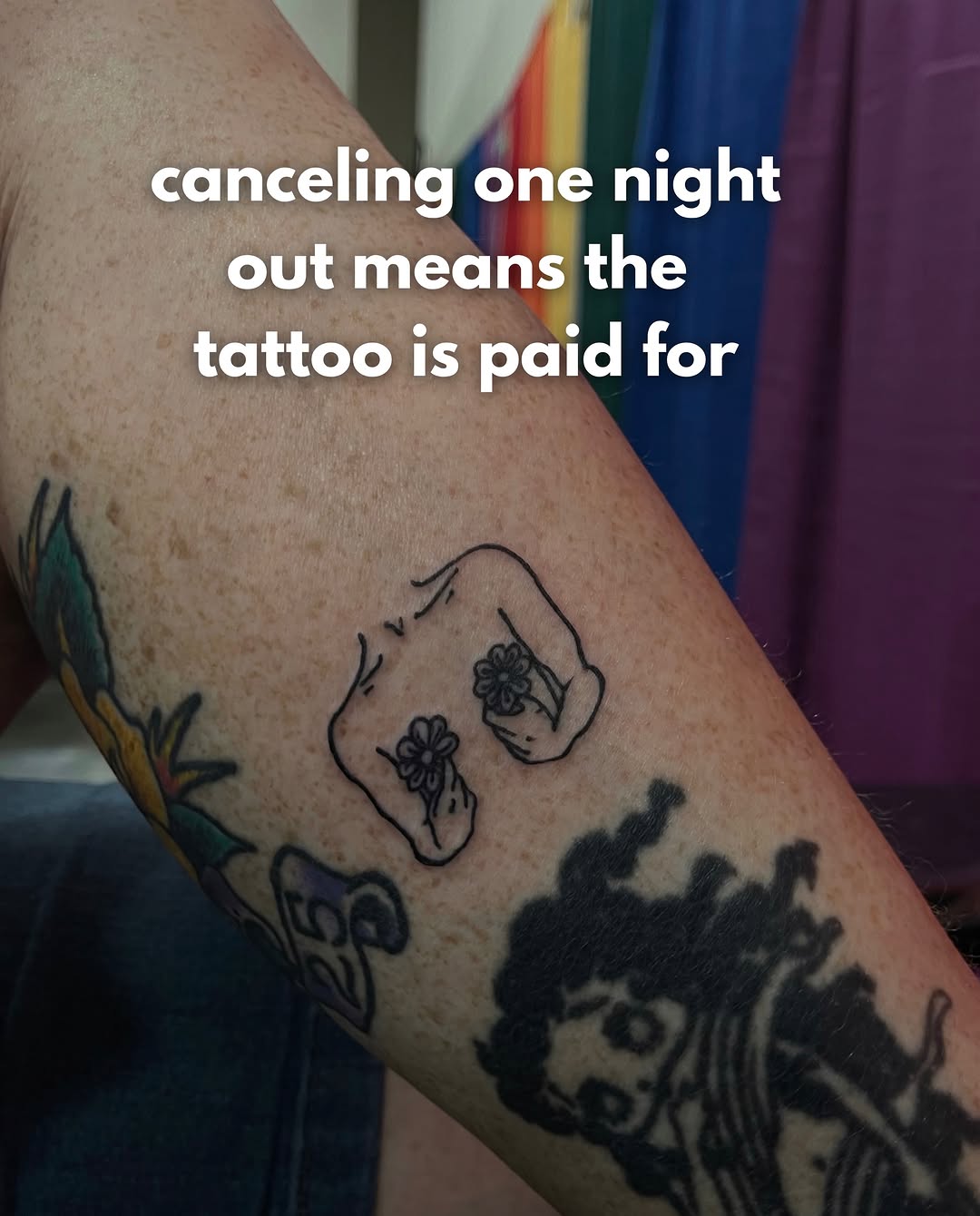 Tattoo by @imthehumanamy — fine_line