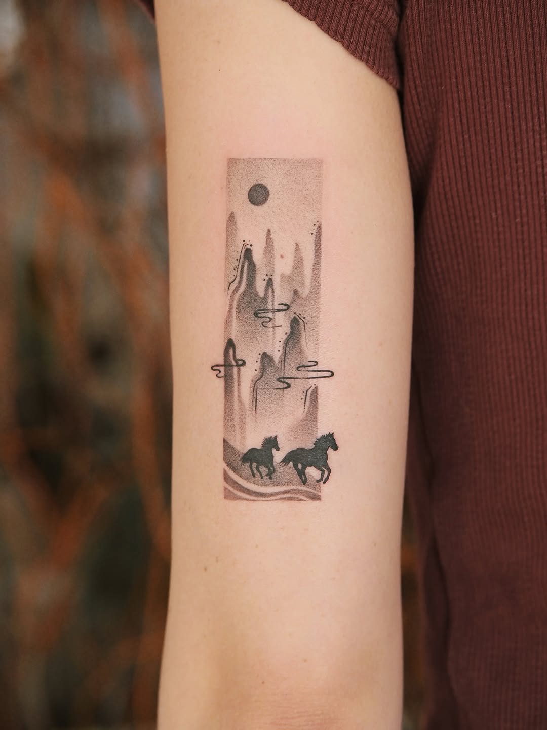 Tattoo by @graydient.inks β illustrative, black_and_grey