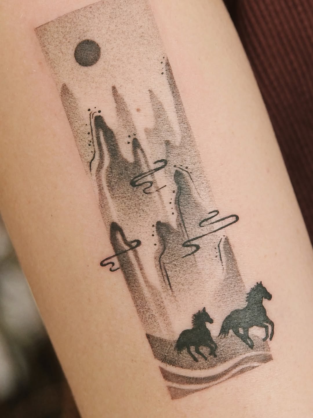 Tattoo by @graydient.inks β illustrative, black_and_grey