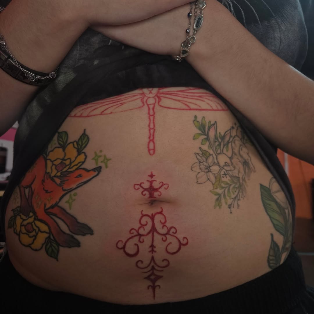 Tattoo by @bugpin7rl โ fine_line, illustrative