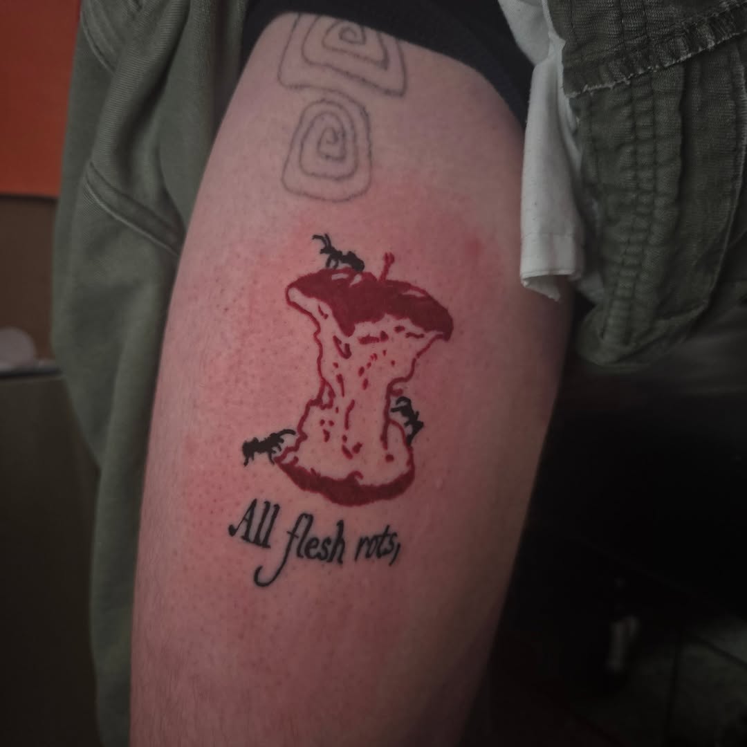 Tattoo by @bugpin7rl โ lettering_script