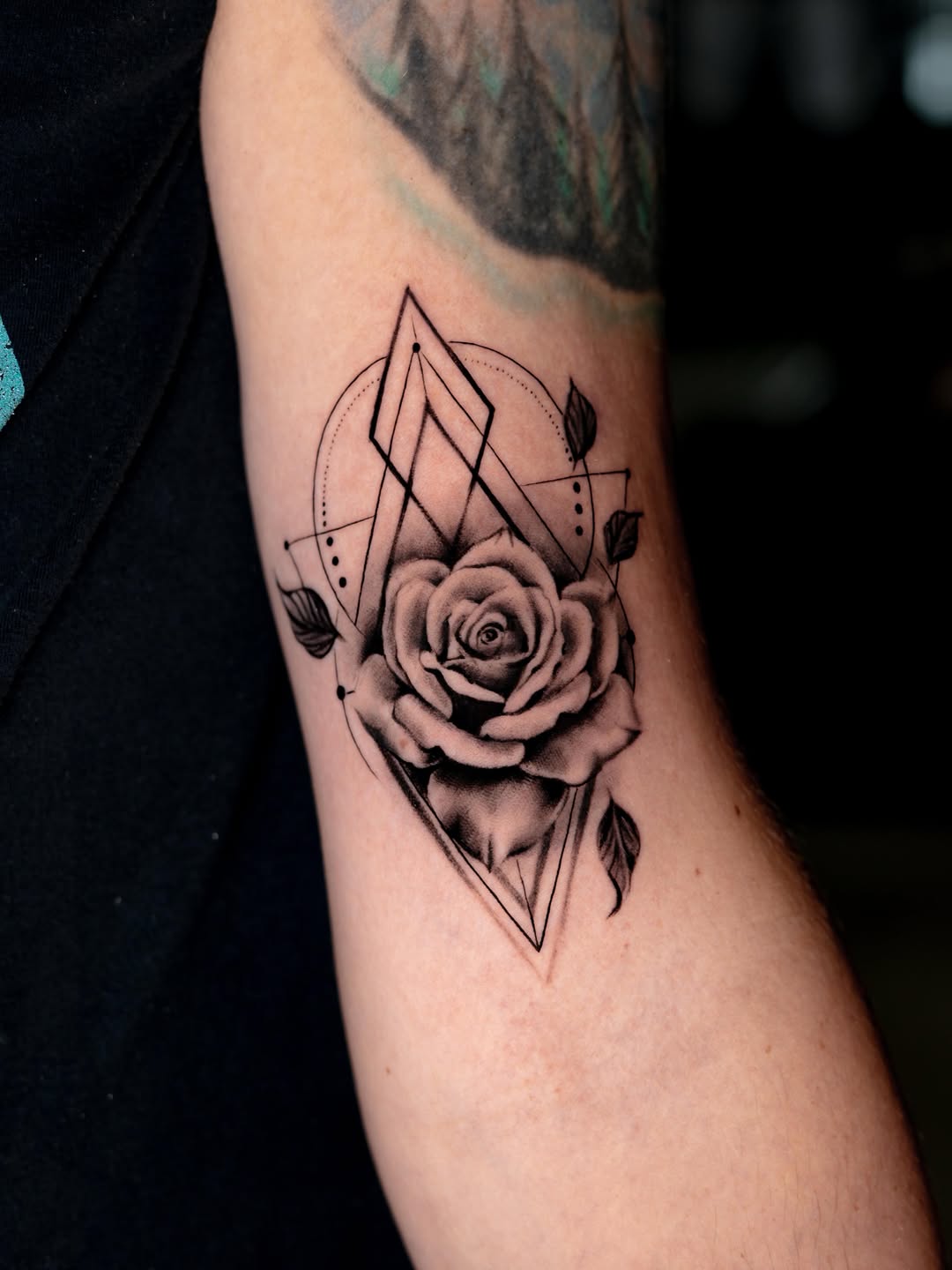 Tattoo by @tattoo_dzhyhov — black_and_grey, geometric
