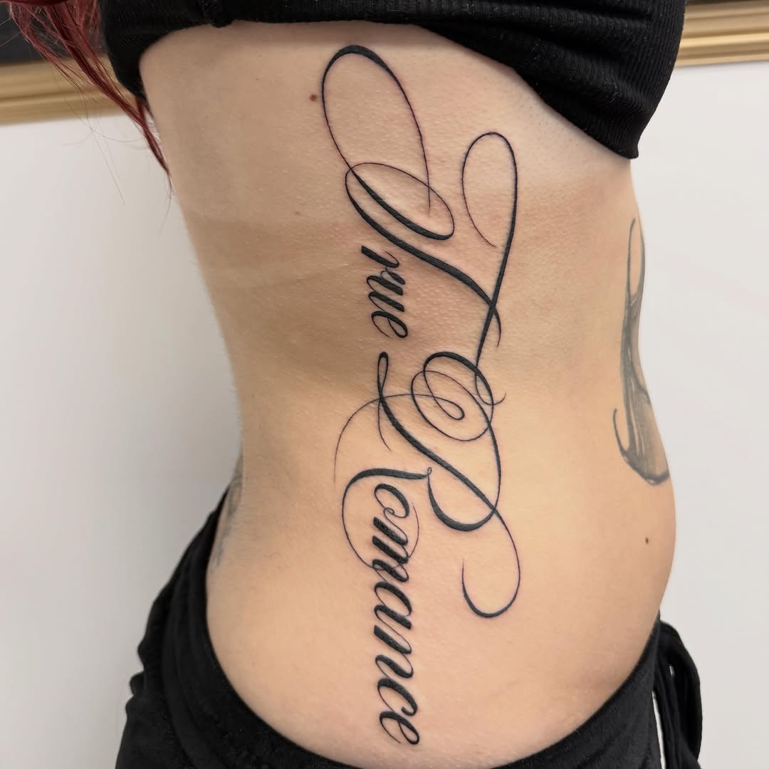 Tattoo by @tattedbycamryn — lettering_script