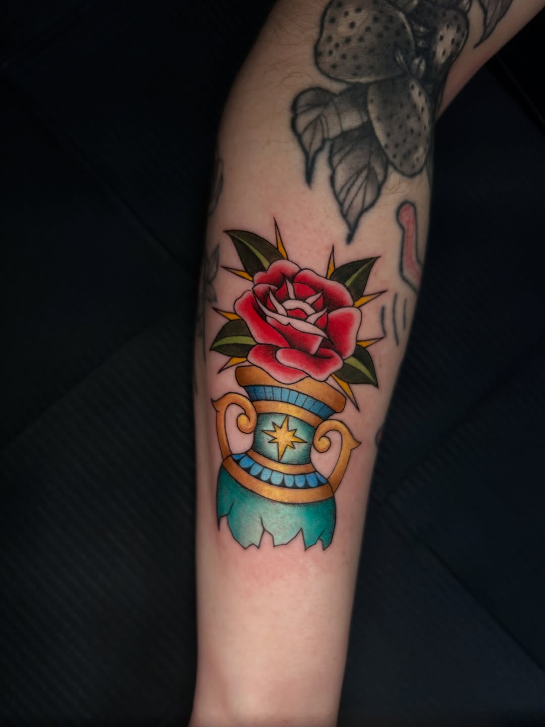 Tattoo by @ahsatan.ink — american_traditional