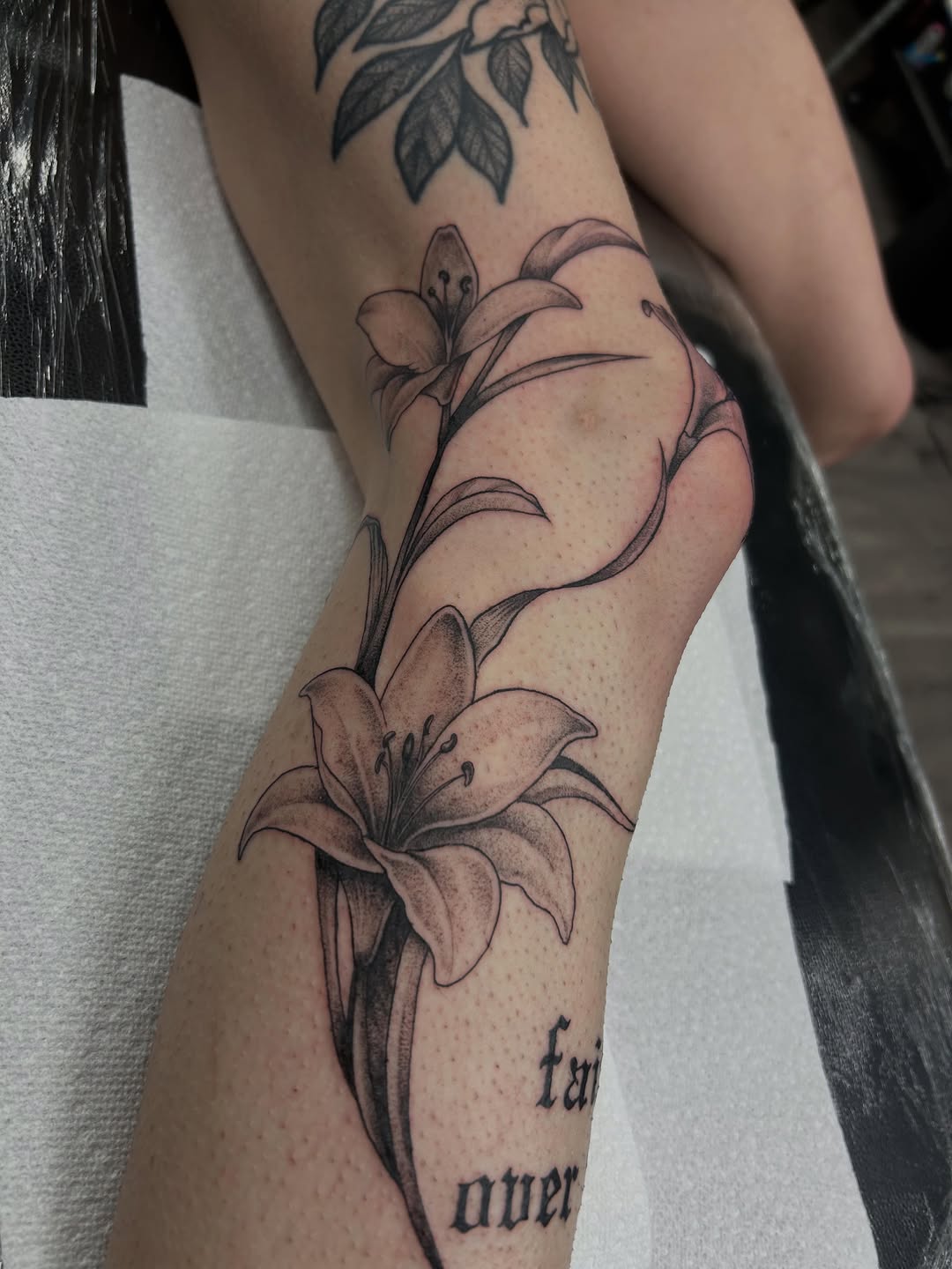 Tattoo by @livy_babytats — black_and_grey