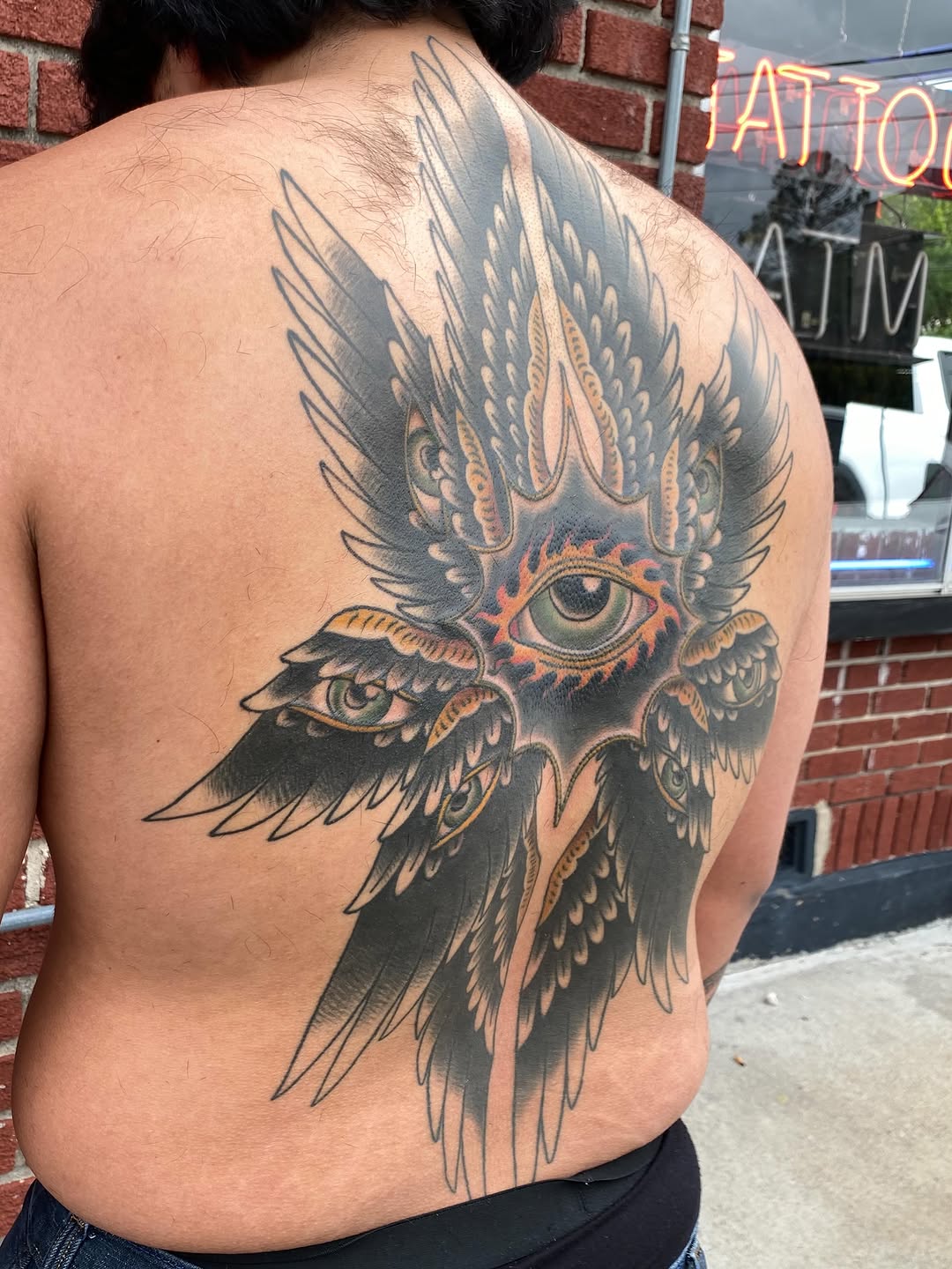 Tattoo by @nathanruffinojr — blackwork, realism