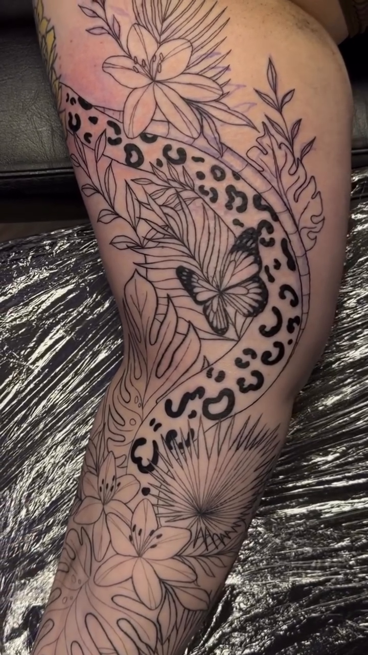 Tattoo by @prettyuglytattoos — illustrative, black_and_grey