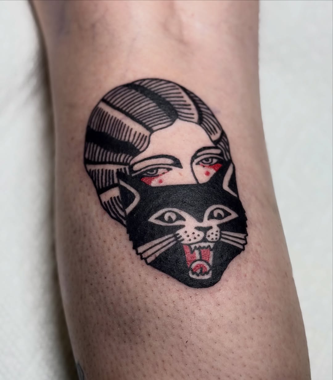Tattoo by @darkcherry__ โ american_traditional