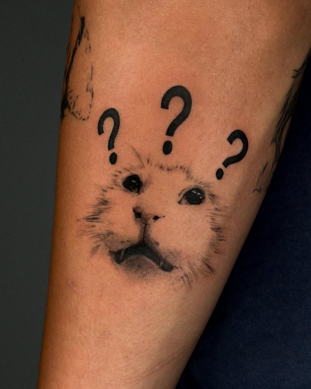 Tattoo by @tofuubrat — illustrative, black_and_grey
