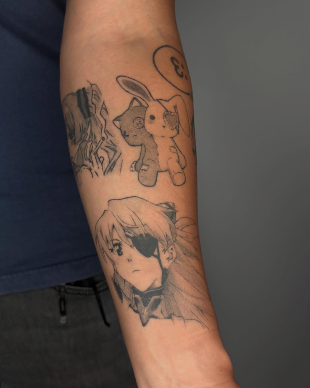 Tattoo by @tofuubrat — anime, illustrative