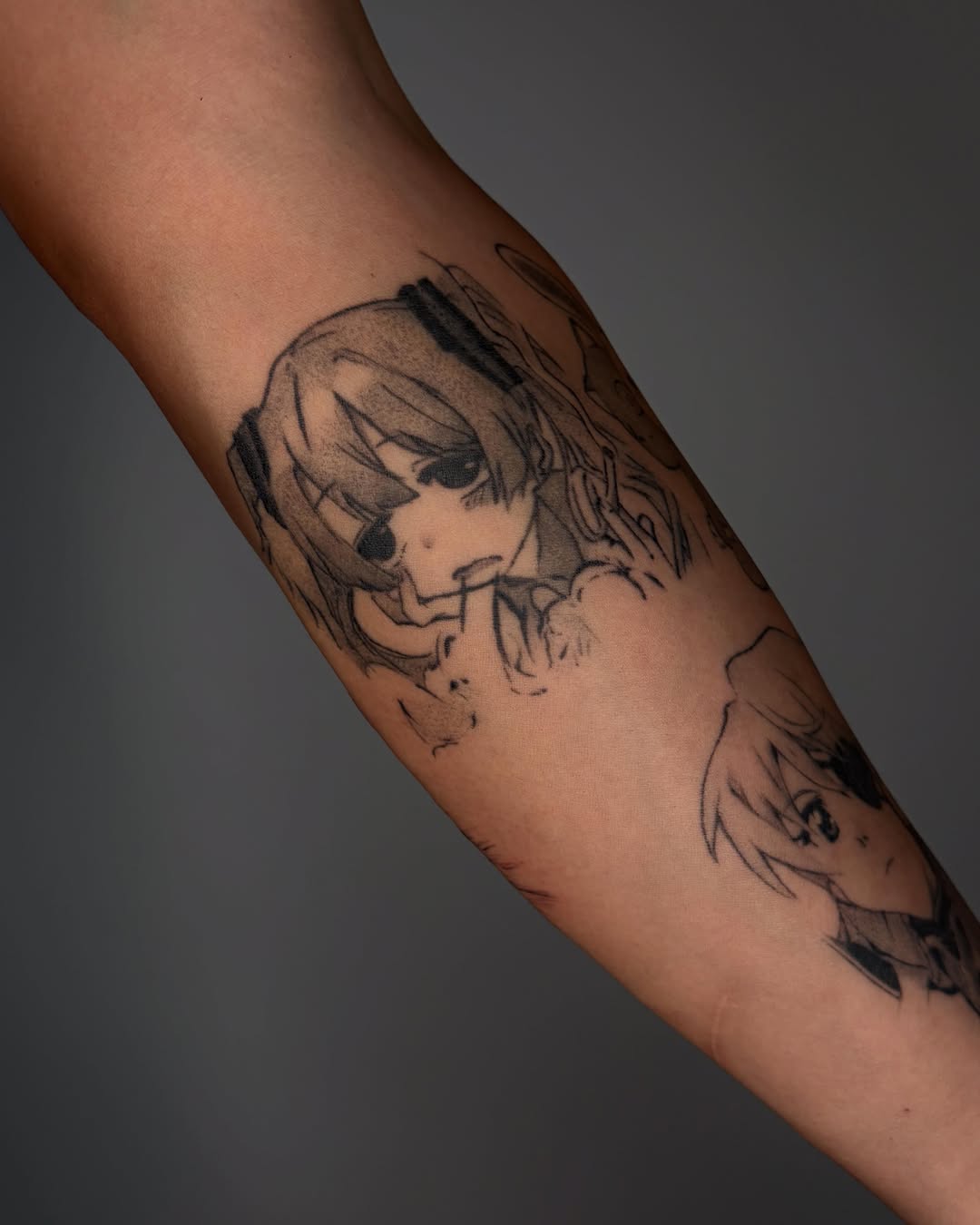 Tattoo by @tofuubrat — anime, illustrative