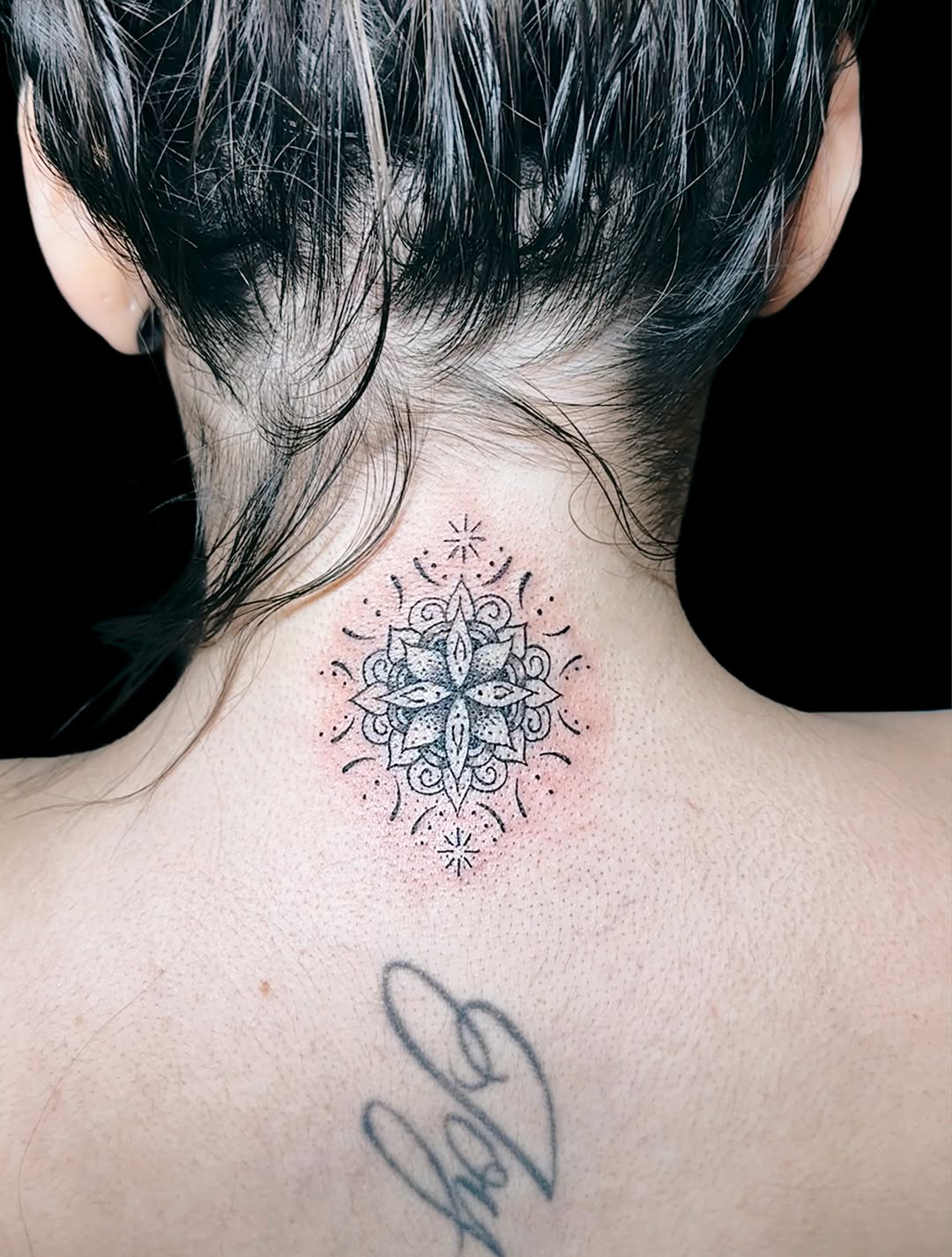 Tattoo by @visions.of.jules β dotwork, geometric