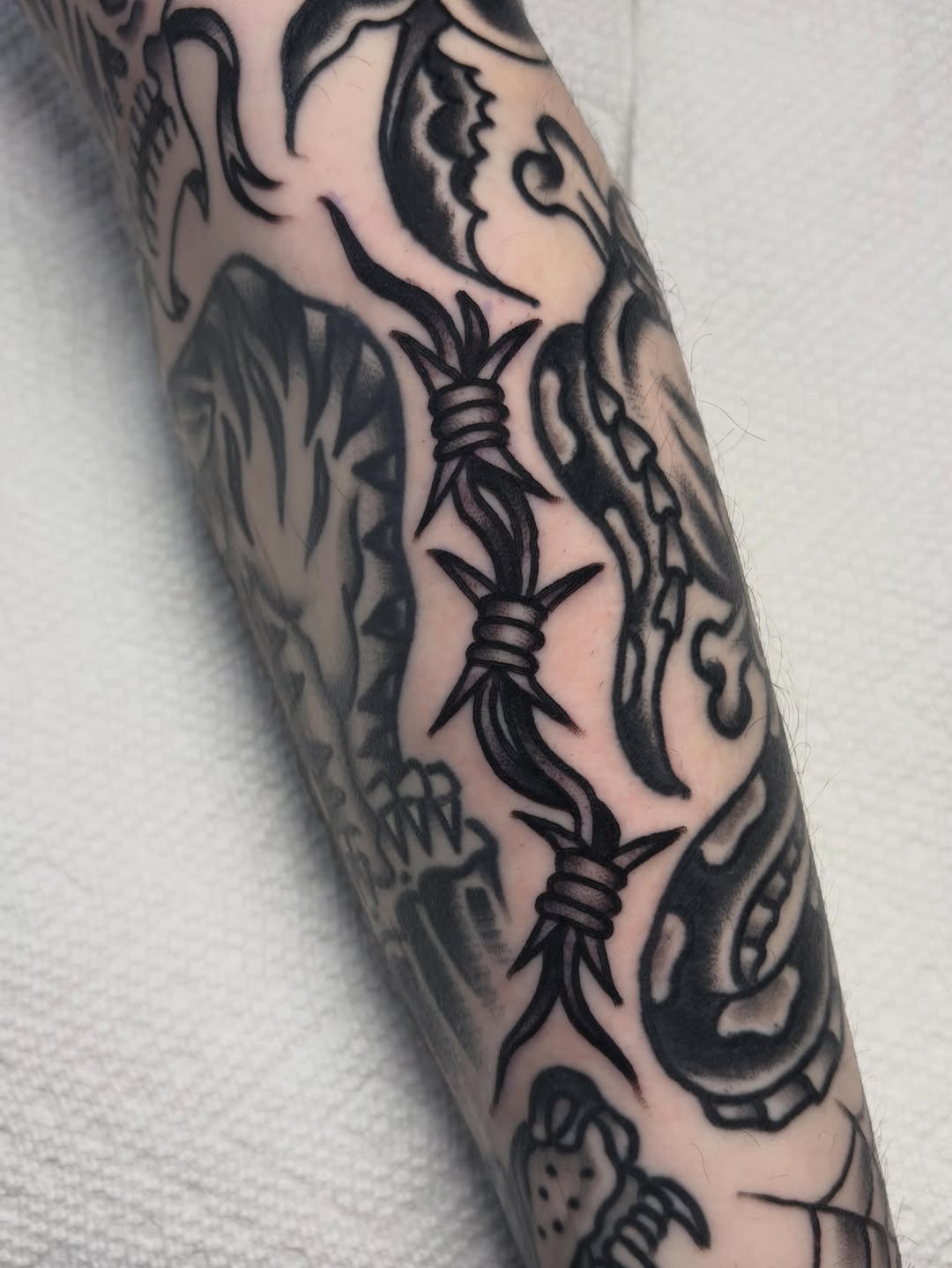 Tattoo by @davidarmacost โ american_traditional