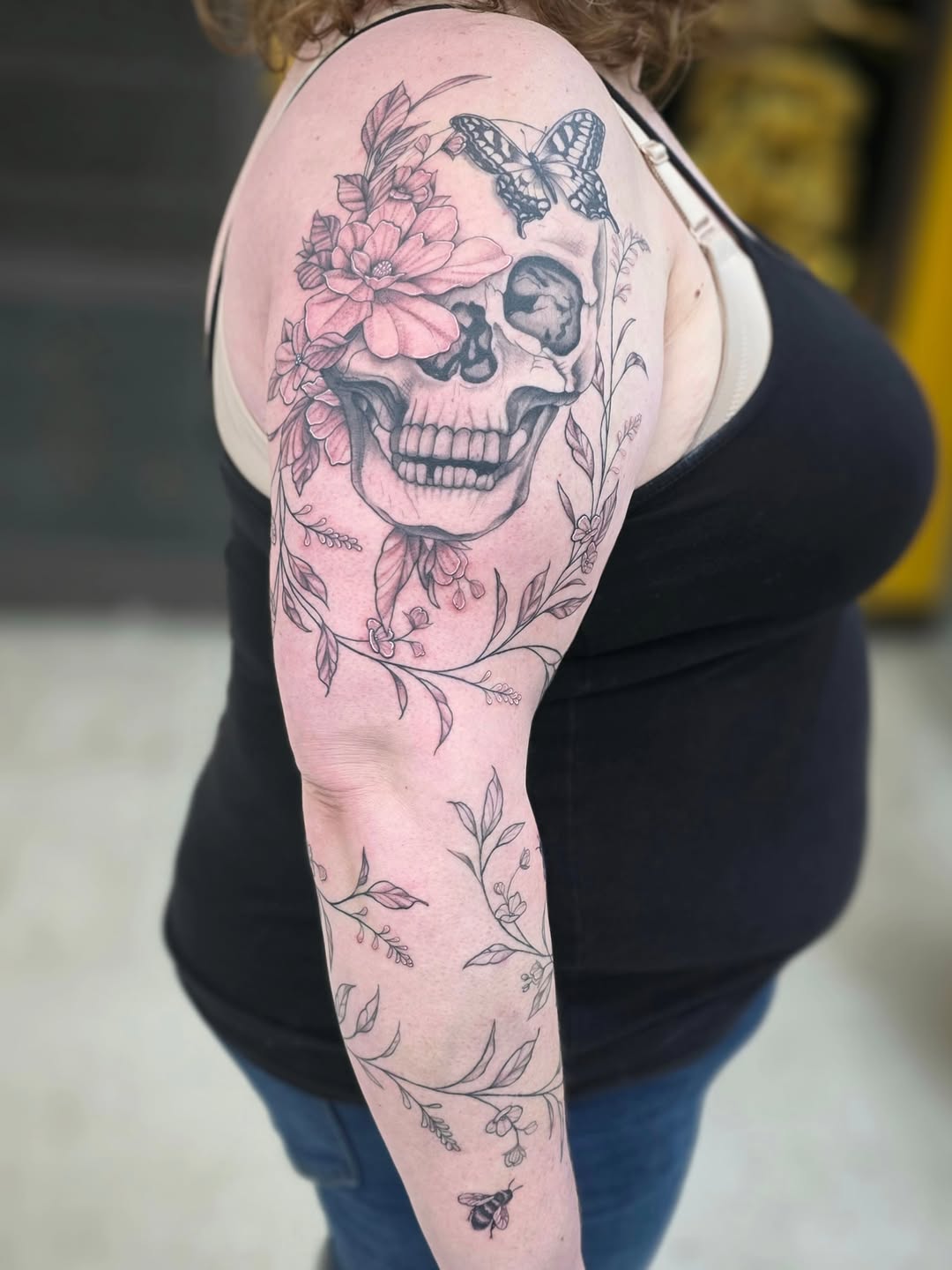 Tattoo by @jordanna_pearl — black_and_grey, realism