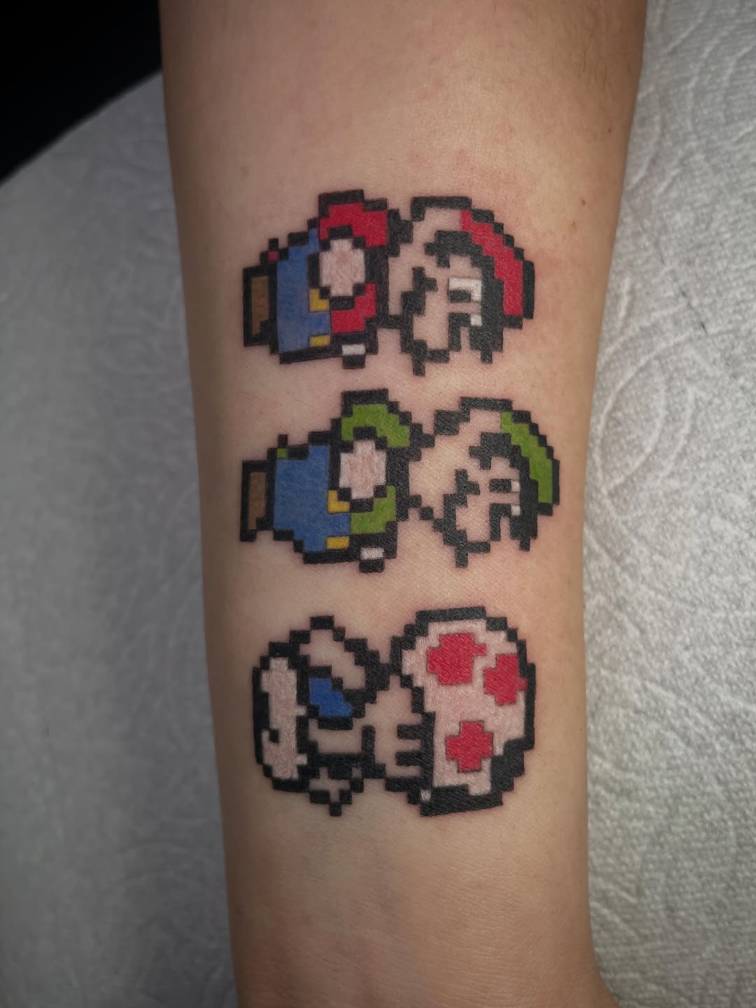 Tattoo by @peachdoestattoos โ anime, illustrative