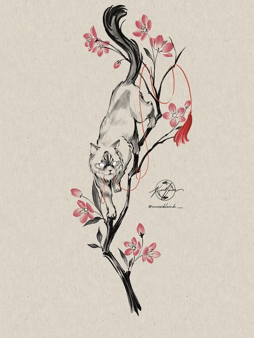 Tattoo by @invisibleink___ — illustrative, japanese_irezumi