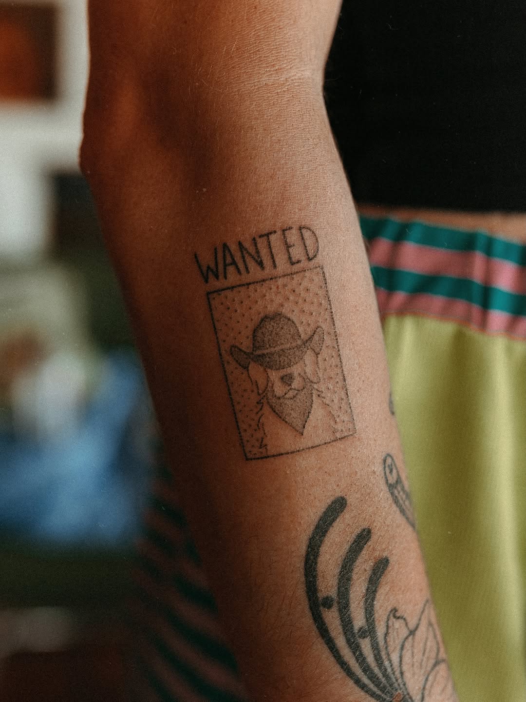 Tattoo by @spicy_pokes — blackwork