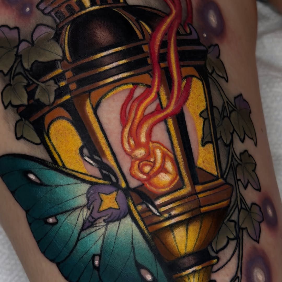 Tattoo by @goldenheartco_tattoos — illustrative, realism