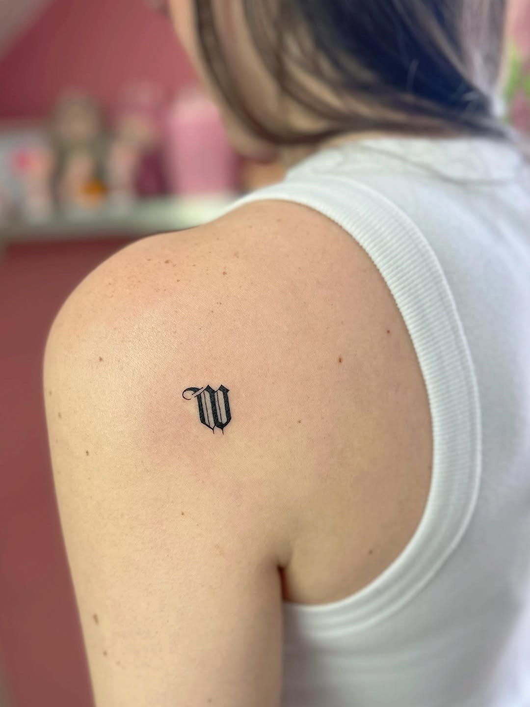 Tattoo by @crybaby.inked.pdx — lettering_script, fine_line