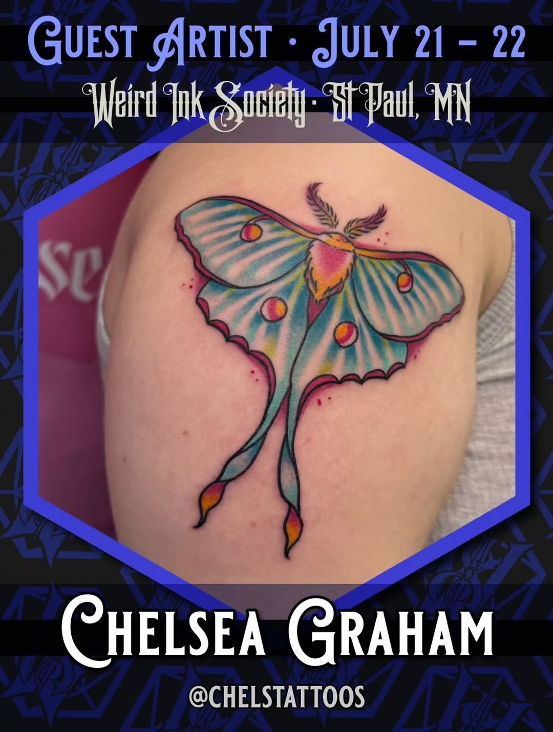 Tattoo by @chelstattoos — illustrative, neo_traditional