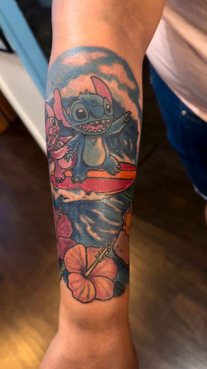 Tattoo by @typhoid_misty — anime