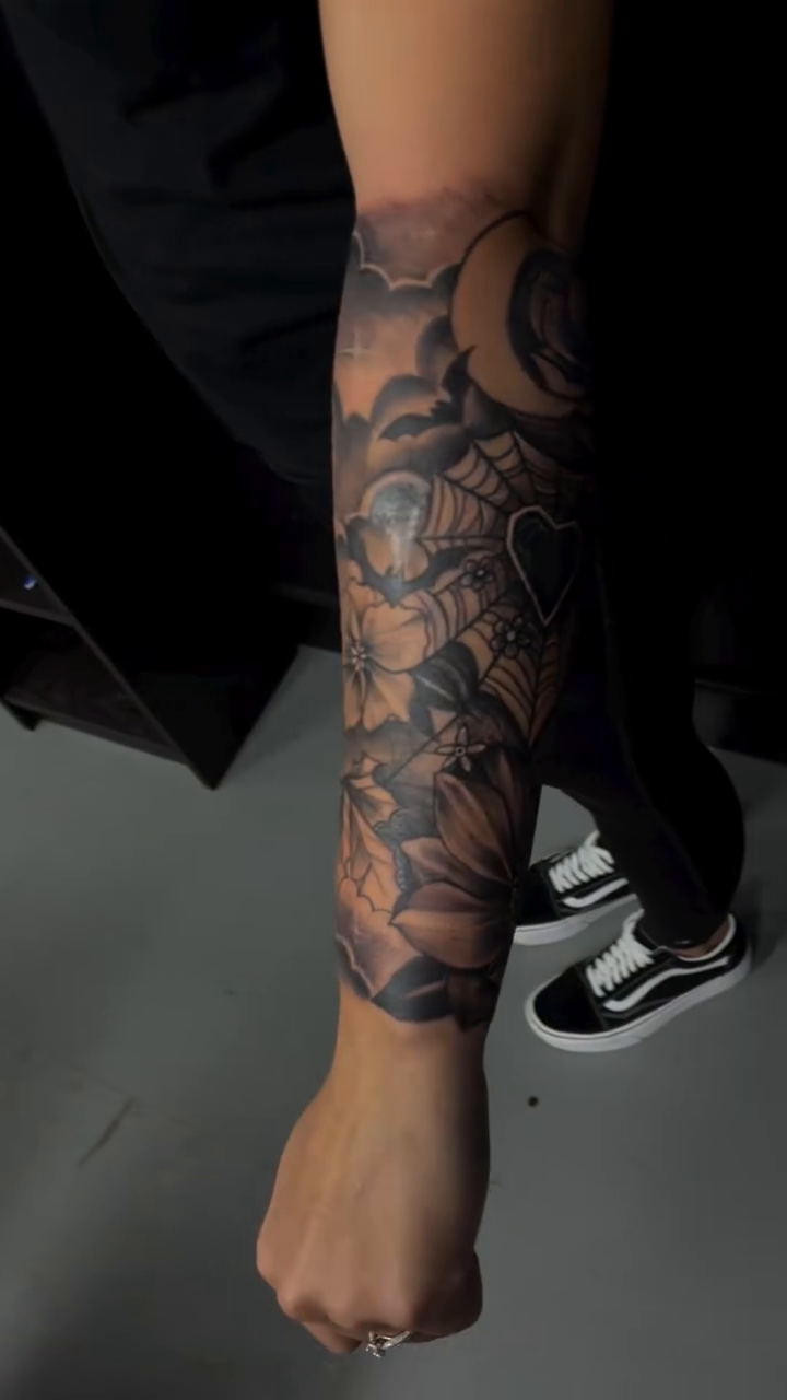 Tattoo by @ohiomike_ — black_and_grey