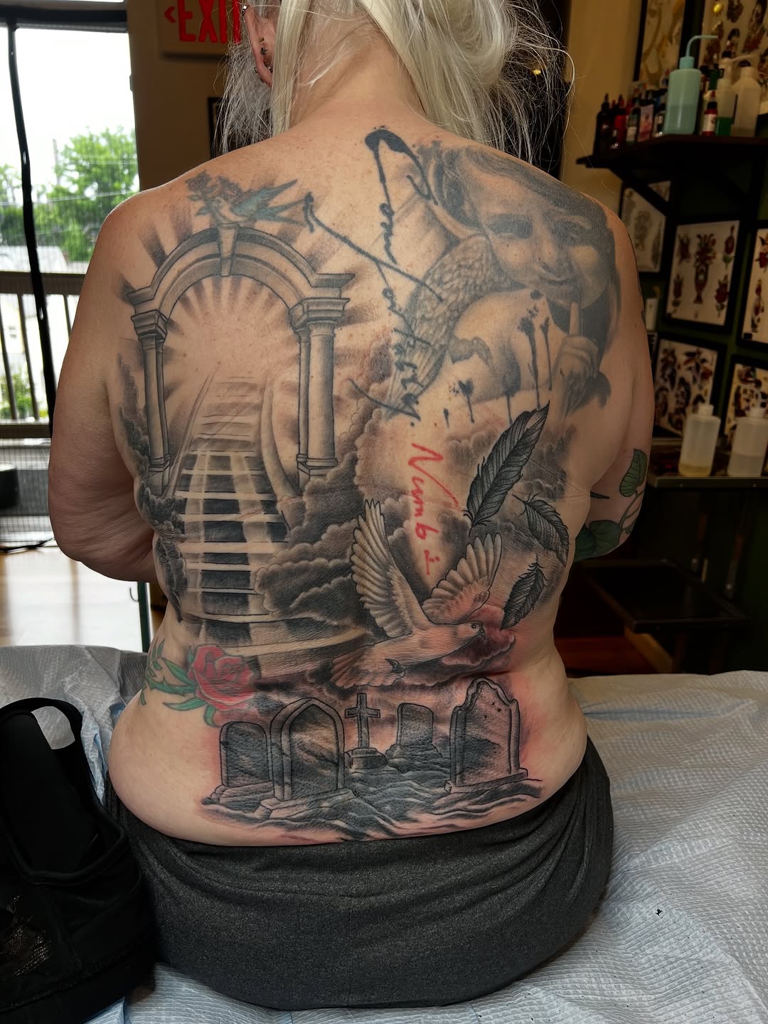 Tattoo by @braytontattoos — black_and_grey, realism