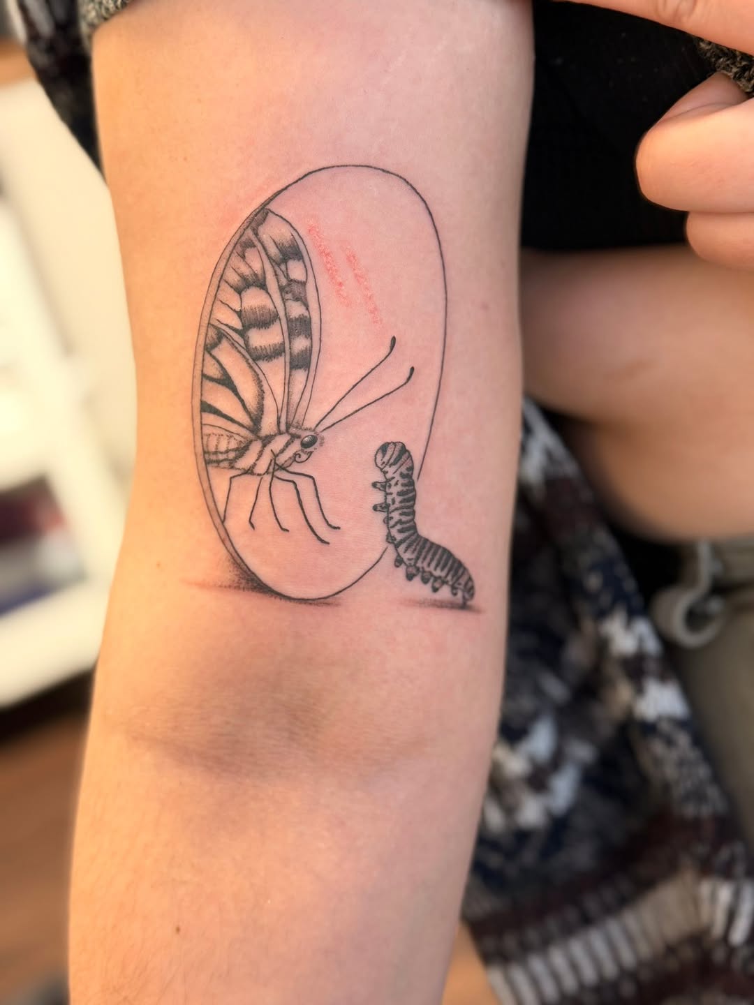 Tattoo by @ink.by.angel89 — fine_line, black_and_grey